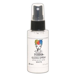 Ranger Industries White Dina Wakley Media Gloss Sprays (2oz) - Lilly Grace Crafts