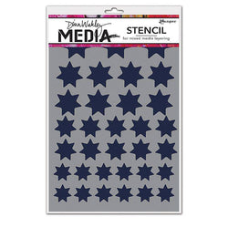 Ranger Industries Variegated Stars Mask Stencil - Lilly Grace Crafts