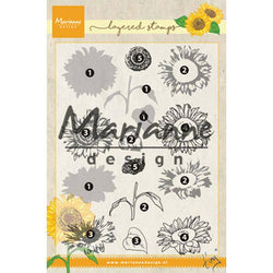 Marianne Design Tinys layered Sunflower - Lilly Grace Crafts