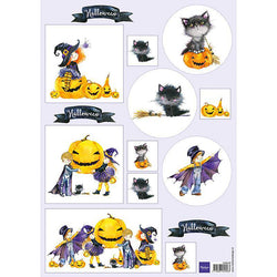 Marianne Design Halloween -packs of 10 sheets - Lilly Grace Crafts