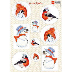 Marianne Design Artic Winter Decoupage, Sold in Packs of 10 sheets - Lilly Grace Crafts