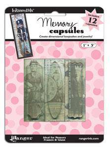 Memory Capsules-1 X 3 - Lilly Grace Crafts