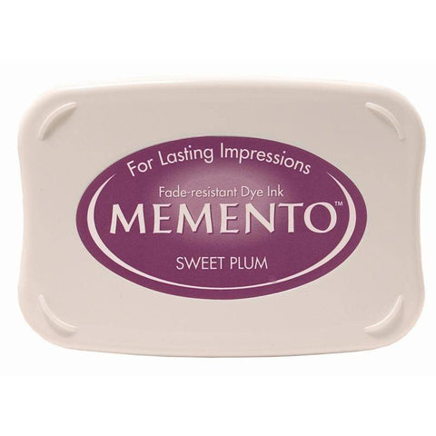 Tsukineko Sweet Plum Memento Ink Pad - Lilly Grace Crafts