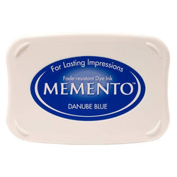 Tsukineko Danube Blue Memento Ink Pad - Lilly Grace Crafts