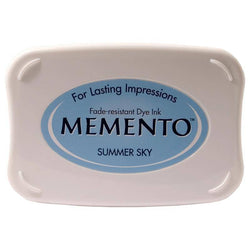 Tsukineko Summer Sky Memento Ink Pad - Lilly Grace Crafts