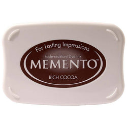 Tsukineko Rich Cocoa Memento Ink Pad - Lilly Grace Crafts