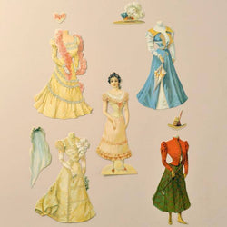 The Bride Paper Doll In Bag - Lilly Grace Crafts