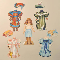 Alice Paper Doll In Bag - Lilly Grace Crafts