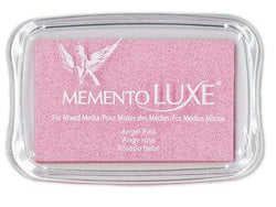 Tsukineko Memento Luxe Ink Pad Angel Pink - Lilly Grace Crafts