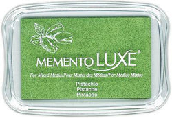 Tsukineko Memento Luxe Ink Pad Pistachio - Lilly Grace Crafts