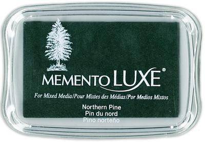 Tsukineko Memento Luxe Ink Pad Northern Pine - Lilly Grace Crafts