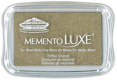 Tsukineko Memento Luxe Ink Pad Toffee Crunch - Lilly Grace Crafts