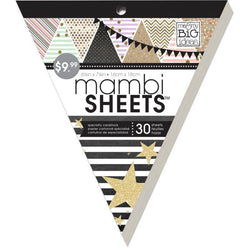 Me And My Big Ideas Gold Rush Paper (30 shts) Banner - Lilly Grace Crafts