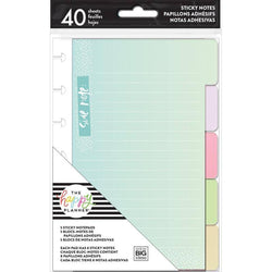 Me And My Big Ideas Planner Sticky Note Tabs Pastels - Lilly Grace Crafts