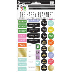 Me And My Big Ideas Happy Planner School/College Stickers - Lilly Grace Crafts
