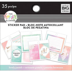 Me And My Big Ideas Planner Tiny Sticker Pad Lovely Pastels - Lilly Grace Crafts