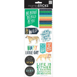 Me And My Big Ideas Cardstock Stickers - Stay Wild - Lilly Grace Crafts