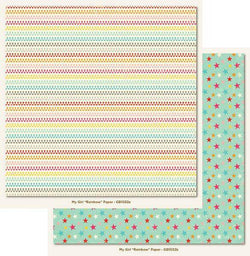 My Girl - My Girl Rainbow Paper 25 sheets - Lilly Grace Crafts