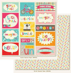 My Girl - My Girl Genuine Paper 25 sheets - Lilly Grace Crafts