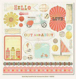 Good Day Sunshine - Girl Accessories Sheet - Lilly Grace Crafts