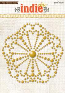 Indie Chic - Direction Pearl Medallion - Lilly Grace Crafts