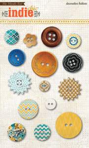 Indie Chic - Family Buttons - Lilly Grace Crafts