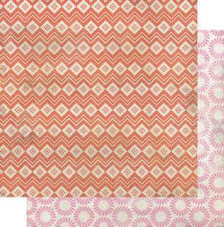 Indie Chic - Girl Geometric Paper - Lilly Grace Crafts