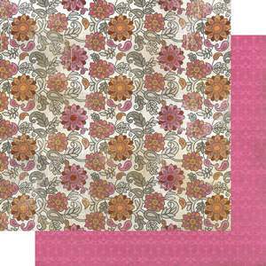 Indie Chic - Free Spirit Daisy Paper - Lilly Grace Crafts