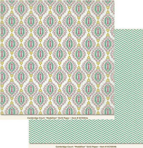 Kate and Co - Medallion Paper (10) - Lilly Grace Crafts