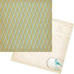 Lost and Found 2 - Boyish Plaid Paper (12) - Lilly Grace Crafts