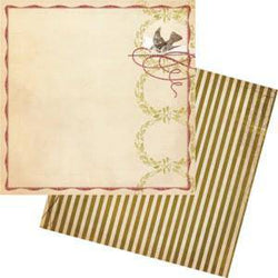 Lost and Found Christmas - Peace Glittered Paper (12) - Lilly Grace Crafts