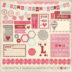 Love Me - Love Me - Accessories Sheet (25) - Lilly Grace Crafts