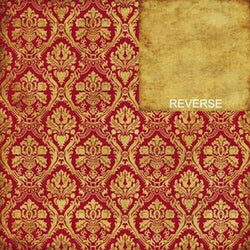 My Minds Eye 12x12 - Noel Red Damask 10 Sheets - Lilly Grace Crafts