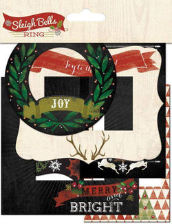 Sleigh Bells Ring - Chipboard Frames - Lilly Grace Crafts