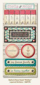 Stella and Rose - Mother Layered Stickers - Lilly Grace Crafts