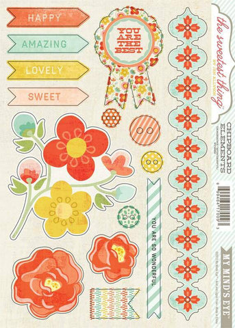 The Sweetest Thing - Wonderful Chipboard Elements - Lilly Grace Crafts