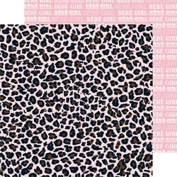 Chic Baby Girl: Leopard Paper - Lilly Grace Crafts