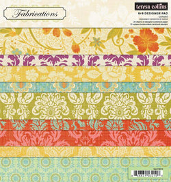 Fabrications Canvas 6x6 inch Paper Pad - Lilly Grace Crafts
