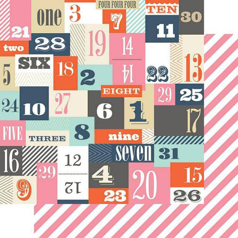 Family Stories Numbers 12x12 Paper (10) - Lilly Grace Crafts