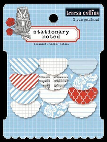 Stationery Noted Garland - Lilly Grace Crafts