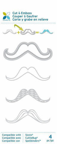 Momenta Die Mix Moustache Large - Lilly Grace Crafts