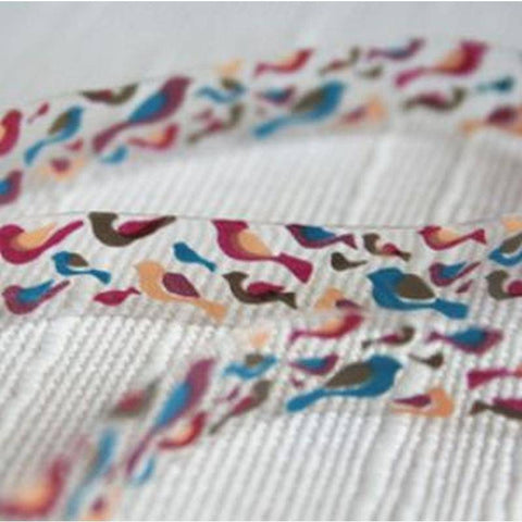 Maya Road Clearly Sheer Birds Ribbons - Lilly Grace Crafts