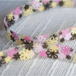 Maya Road Clearly Sheer Flowers Ribbons - Lilly Grace Crafts