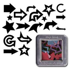 Maya Road Microfelt Stars And Arrows - Bright Set - Lilly Grace Crafts