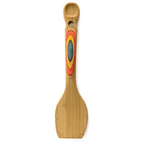 Norpro Rainbow Wood Bamboo Spatula - Lilly Grace Crafts