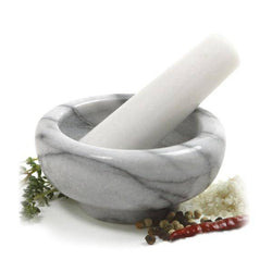 Norpro Marble Mortar/Pestle, 1/3 Cup - Lilly Grace Crafts