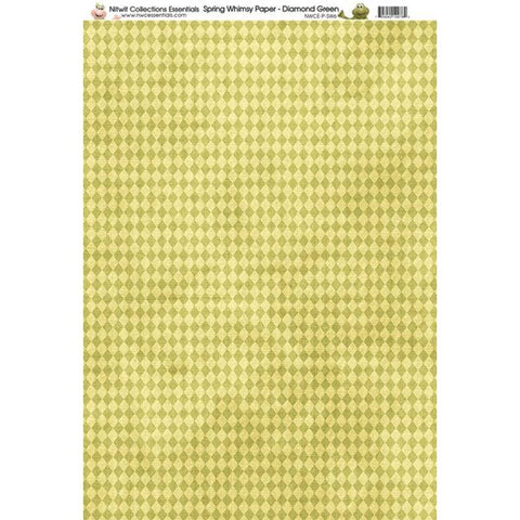 Nitwit Collection SW Diamond Paper A4 10 Sheets - Lilly Grace Crafts