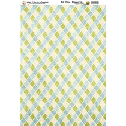 Nitwit Collection TW Diamond Paper A4 10 Sheets - Lilly Grace Crafts