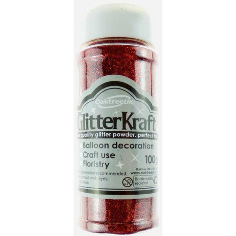 OAKTREE Fine Glitter Red No.16 - Lilly Grace Crafts