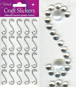 OAKTREE Eleganza Diamond Pearl Scroll x 20 pcs - Lilly Grace Crafts